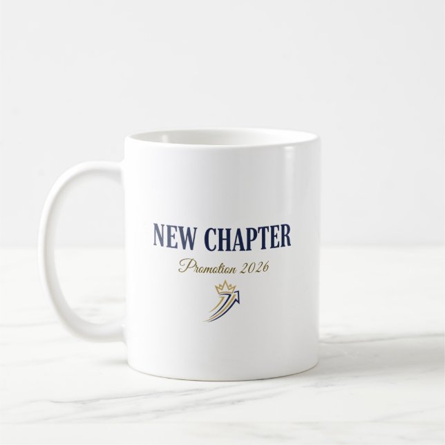 Mug Promotion Nouveau Chapitre 2026 (Gauche)