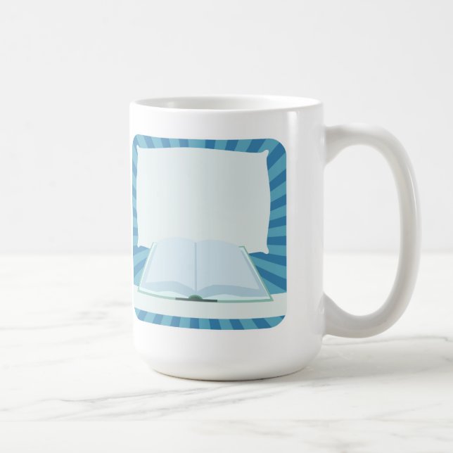 Mug Promouvoir votre style personnalisé de livre (Droite)