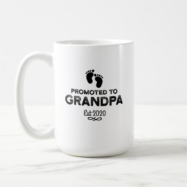 Mug Promu à Grand-père 2020 Nouveau Grand-père à être (Gauche)