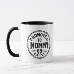 Mug Promu à Mommy Est. faire-part de grossesse 2025