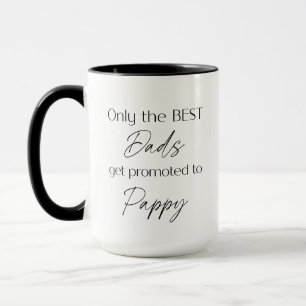 Mug Promu à Pappy Grand-Père Cadeau Nouveau grand-pè