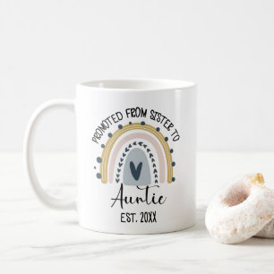 Mug Promu De Soeur À Tante, Tante À Être, Cadeau