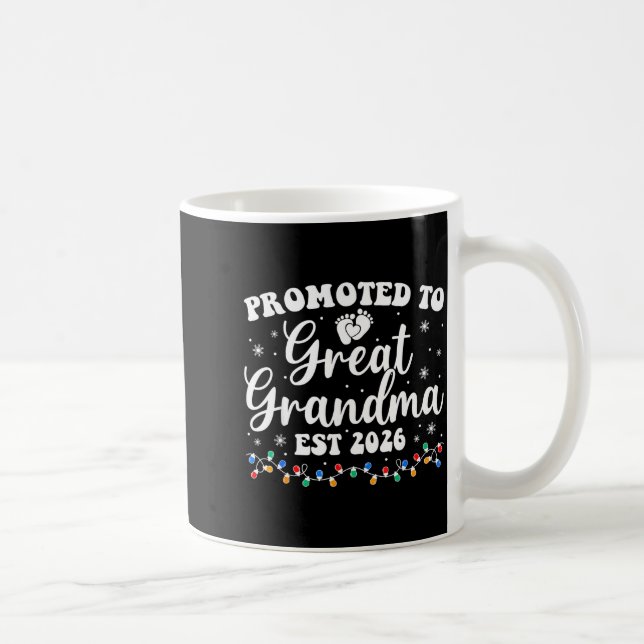 Mug Promu en tant que Grande Grand-mère Établie 2026 P (Droite)