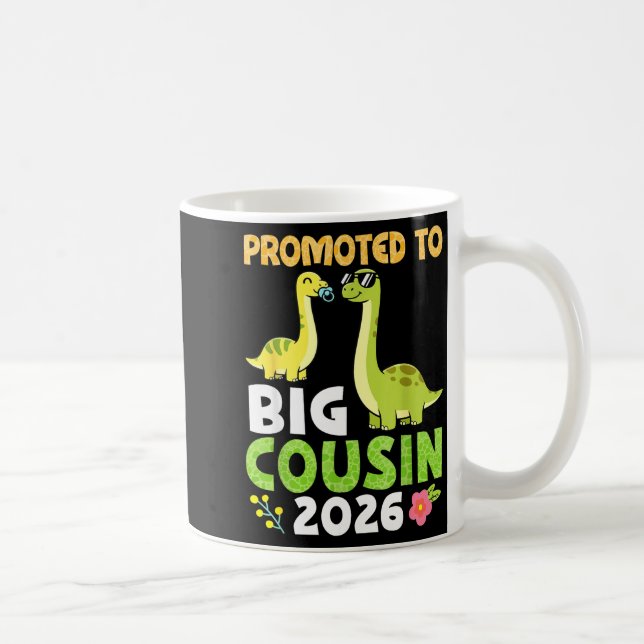 Mug Promu Grand Cousin 2026 Famille de Dinosaure Migno (Droite)