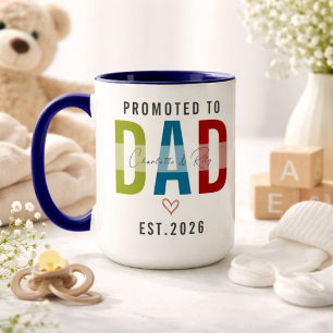 Mug Promu Papa Premier anniversaire de papa personna