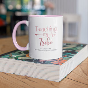 Mug Promue en Maman à la maison Rose Gold