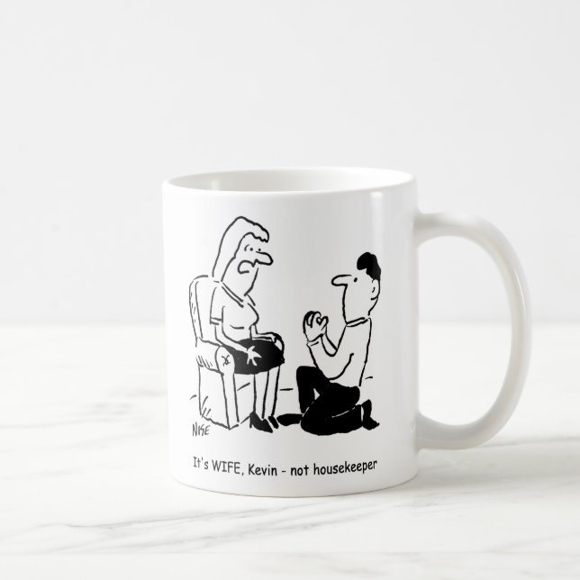 Mug Proposition De Mariage Awkward. Drôle (Droite)