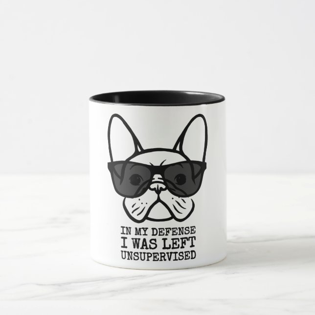 Mug Propriétaire Cool French Bulldog (Centre)
