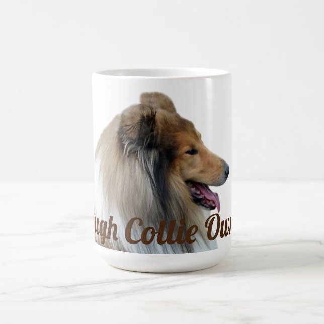 Mug Propriétaire de Rough Collie (Centre)