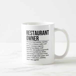 Mug Propriétaire du restaurant