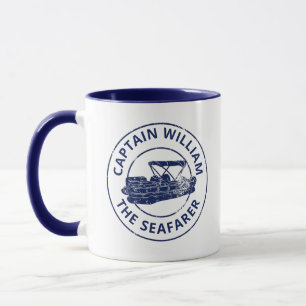 Mug Propriétaires de bateaux Pontoon personnalisés s