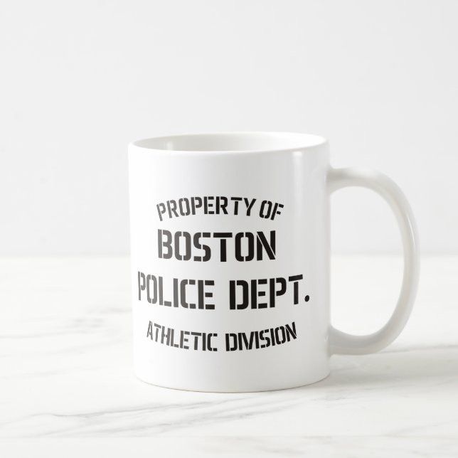 Mug Propriété de département de police de Boston (Droite)