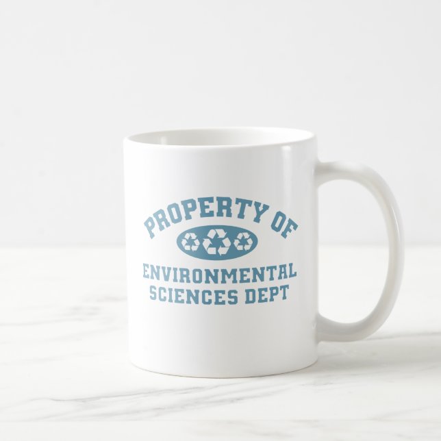 Mug Propriété Des Sciences De l'environnement (Droite)