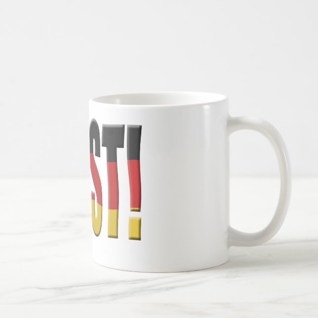 Mug Prost ! Drapeau allemand (Droite)