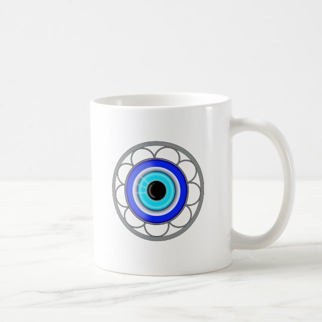 Mug Protection contre l'oeil mauvais de mauvaise (Droite)