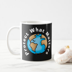 Mug Protéger ce qui compte Éco Terre Design