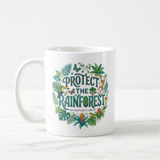 Mug Protéger la forêt tropicale