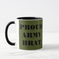 Mug Proud Army Brat