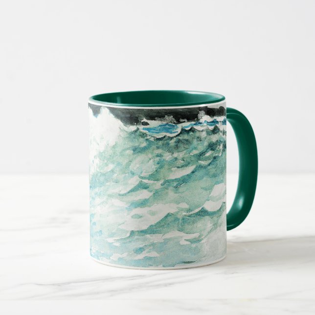 Mug Prouts Neck, tableau d'art de Winslow Homer,   (Devant droit)