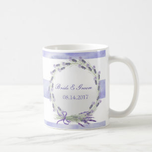 Mug Provence Lavande Purple Fleur Mariage Floral