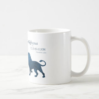 Mug Proverbes 28 1 Bold En Lion