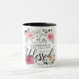 Mug Proverbes 31:28/Fête des mères