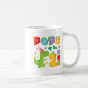 Mug Ps des deux Rex 2e anniversaire garçon dinosaure T