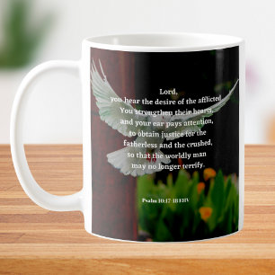 Mug Psaume 10 Bible Verse Christian