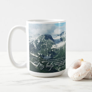 Mug Psaume 121 Je lèverai mes yeux vers les collines