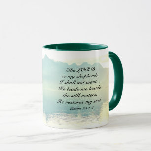 Mug Psaume 23 1-3 L'Éternel est mon berger