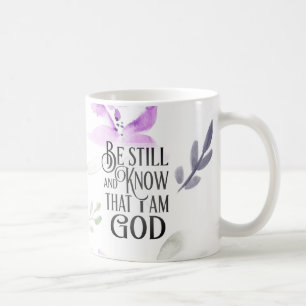 Mug Psaume 46:10 Soyez toujours et sachez que je suis