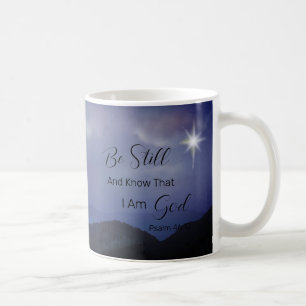 Mug Psaume 46:10 Soyez toujours et sachez que je suis 
