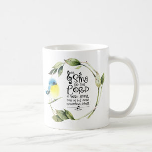Mug Psaume 98:1 Chanter au Seigneur une nouvelle chans