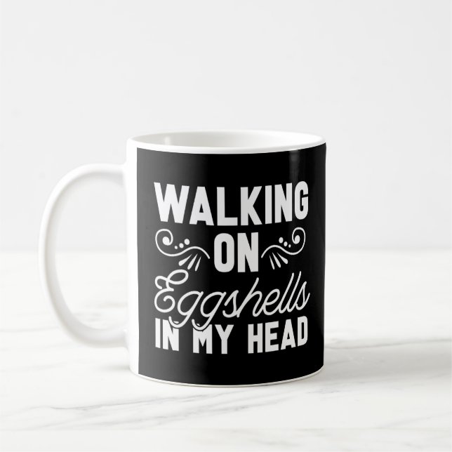 Mug Psychologie Éclats Psychologue - Santé mentale (Gauche)