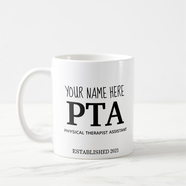 Mug PTA personnalisable (Gauche)
