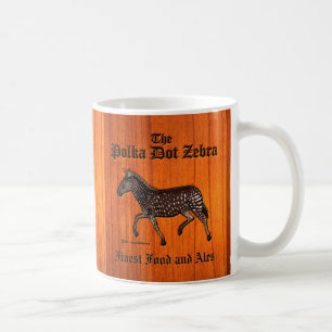 Mug Pub anglais Polka Dot Zebra