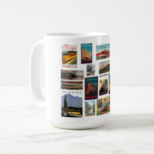 Mug Publicité ferroviaire vintage