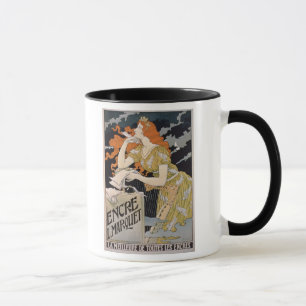 Mug Publicité par affichage 'L. Marquet Ink, le