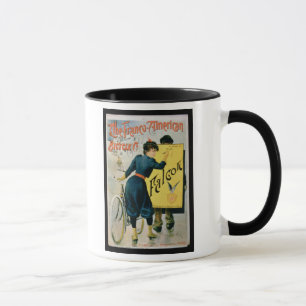 Mug Publicité par affichage 'la bicyclette