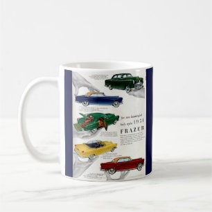Mug publicité pour l'automobile Frazer 1951