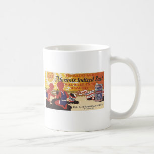 Mug Publicité pour le sel iodé Morton