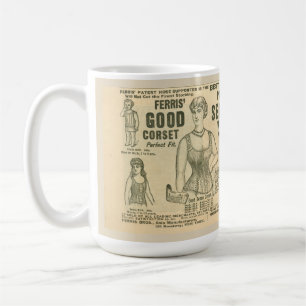 Mug Publicité victorienne de corset