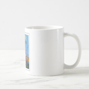 Mug Publicité vintage Egypt Air Travel