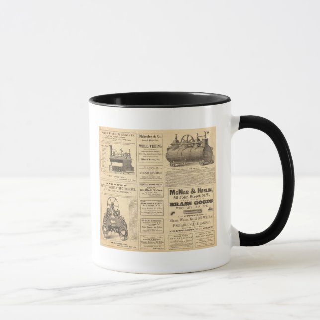 Mug Publicités pétrolières à New York (Droite)