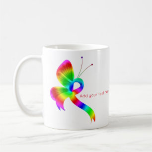 Mug Puce à café à ruban pour la sensibilisation à l'ar