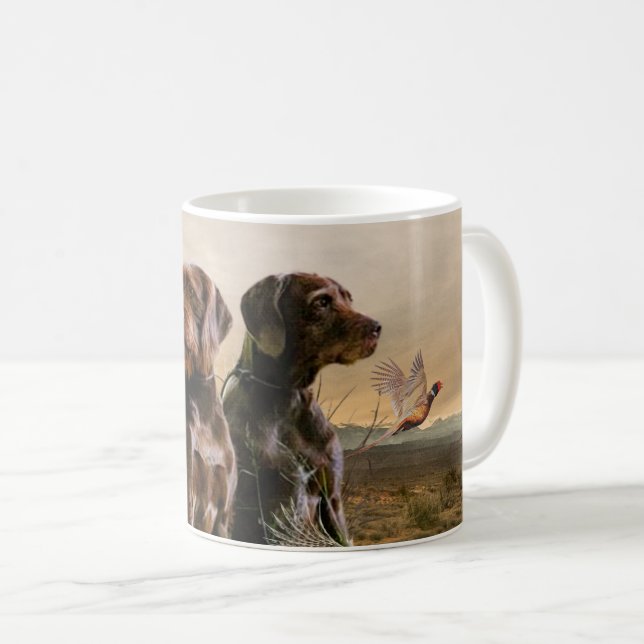 Mug Pudelpointers, Chasse faisan (Devant droit)