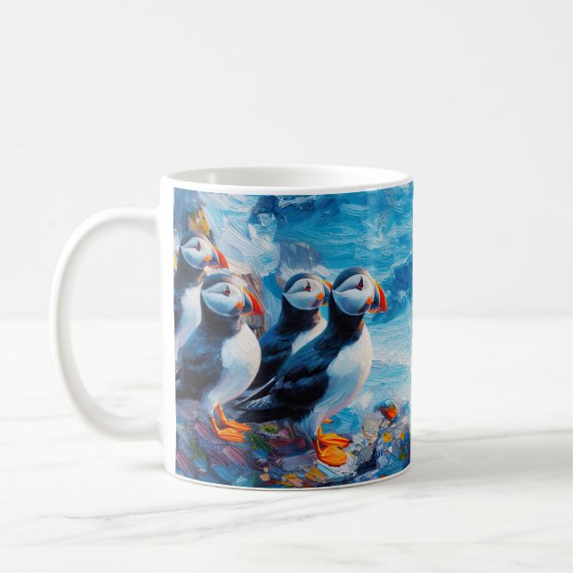 Mug Puffins (Gauche)
