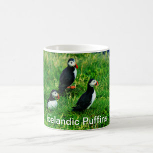Mug Puffins islandais