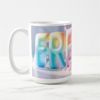 Mug Pug 3D frais