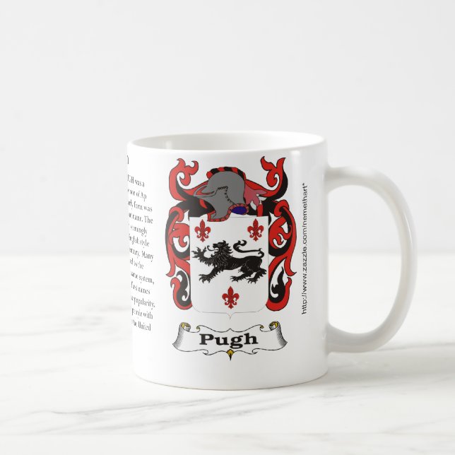 Mug Pugh, l'origine, signification et la crête (Droite)